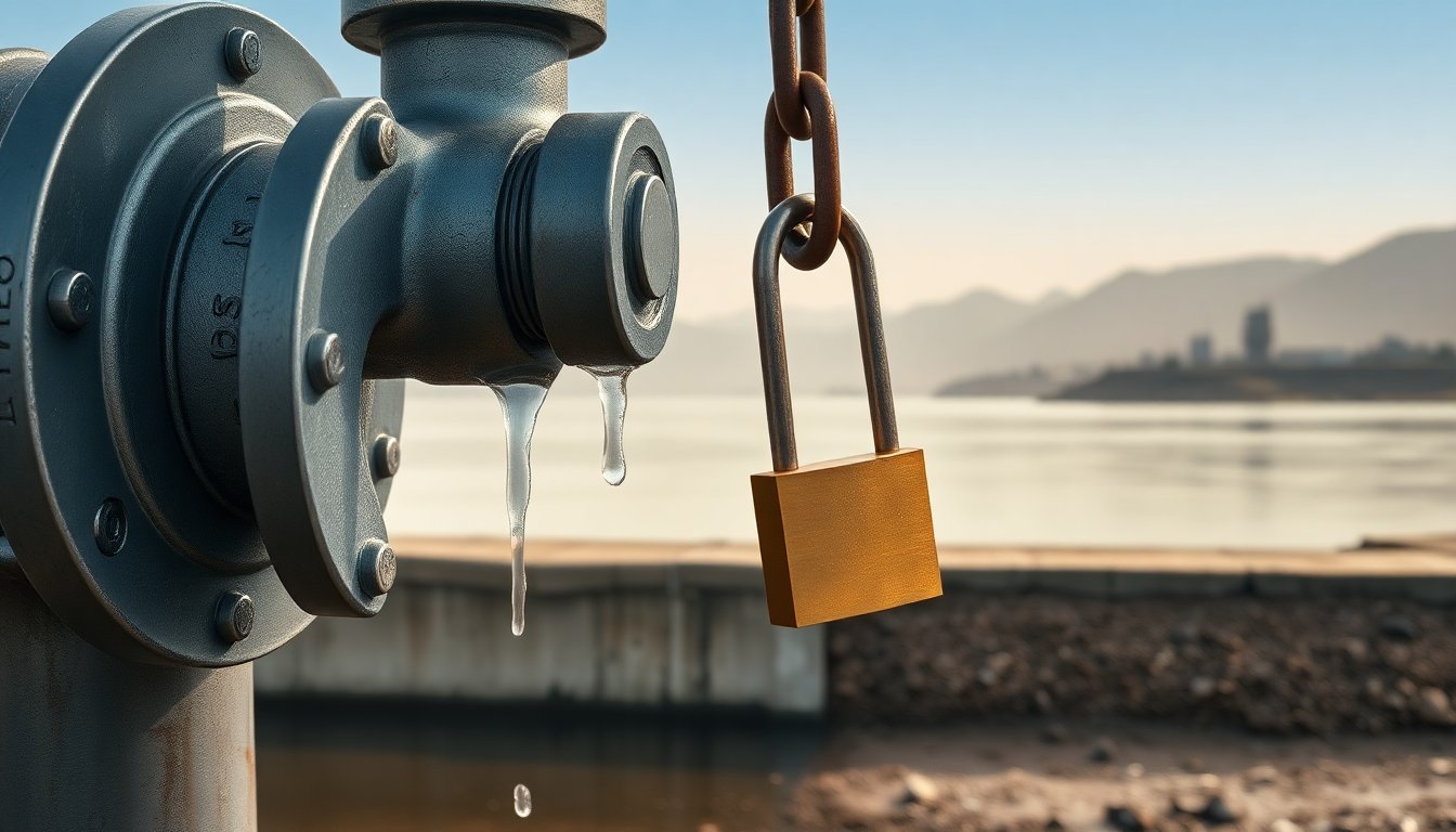 Restricción de agua a Coca-Cola en La Calera: reducción de caudal y revisión de concesión