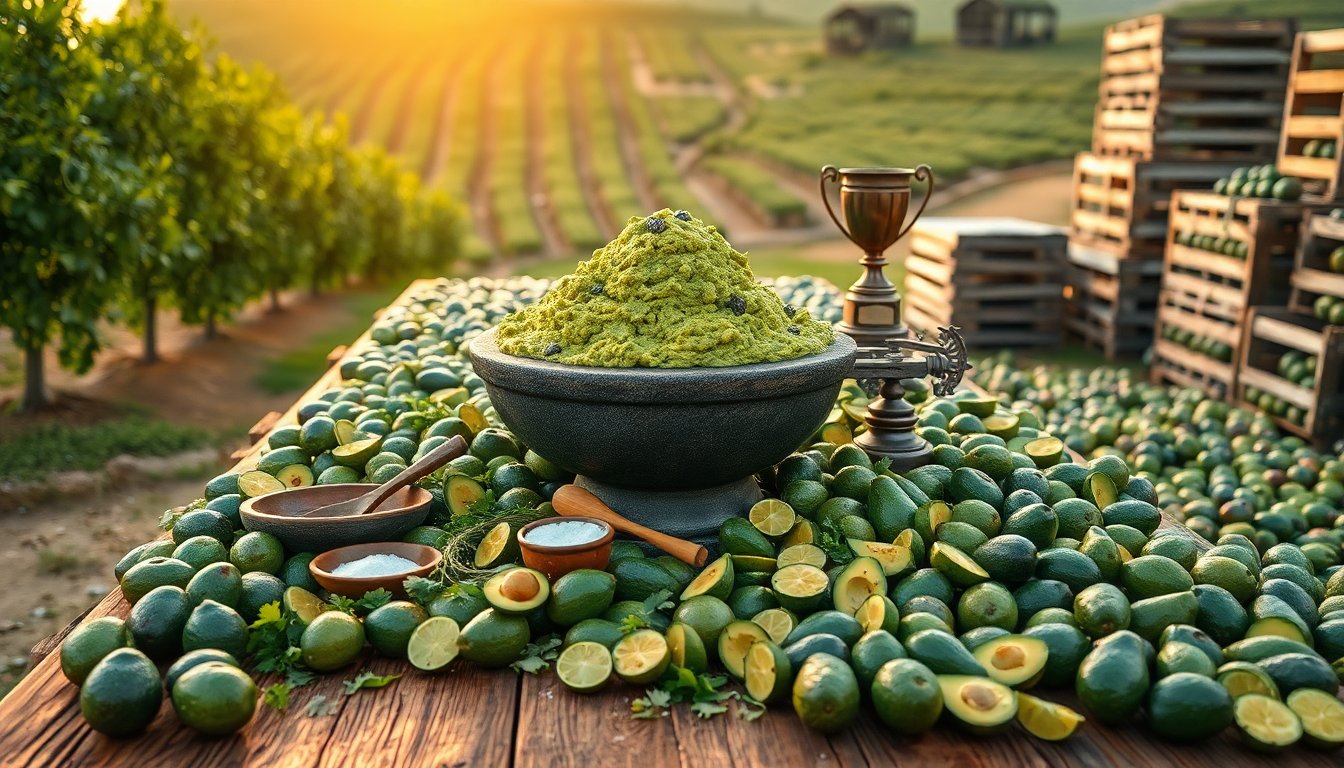 Tancítaro alcanza 6,800 kg de guacamole y suma un nuevo récord mundial