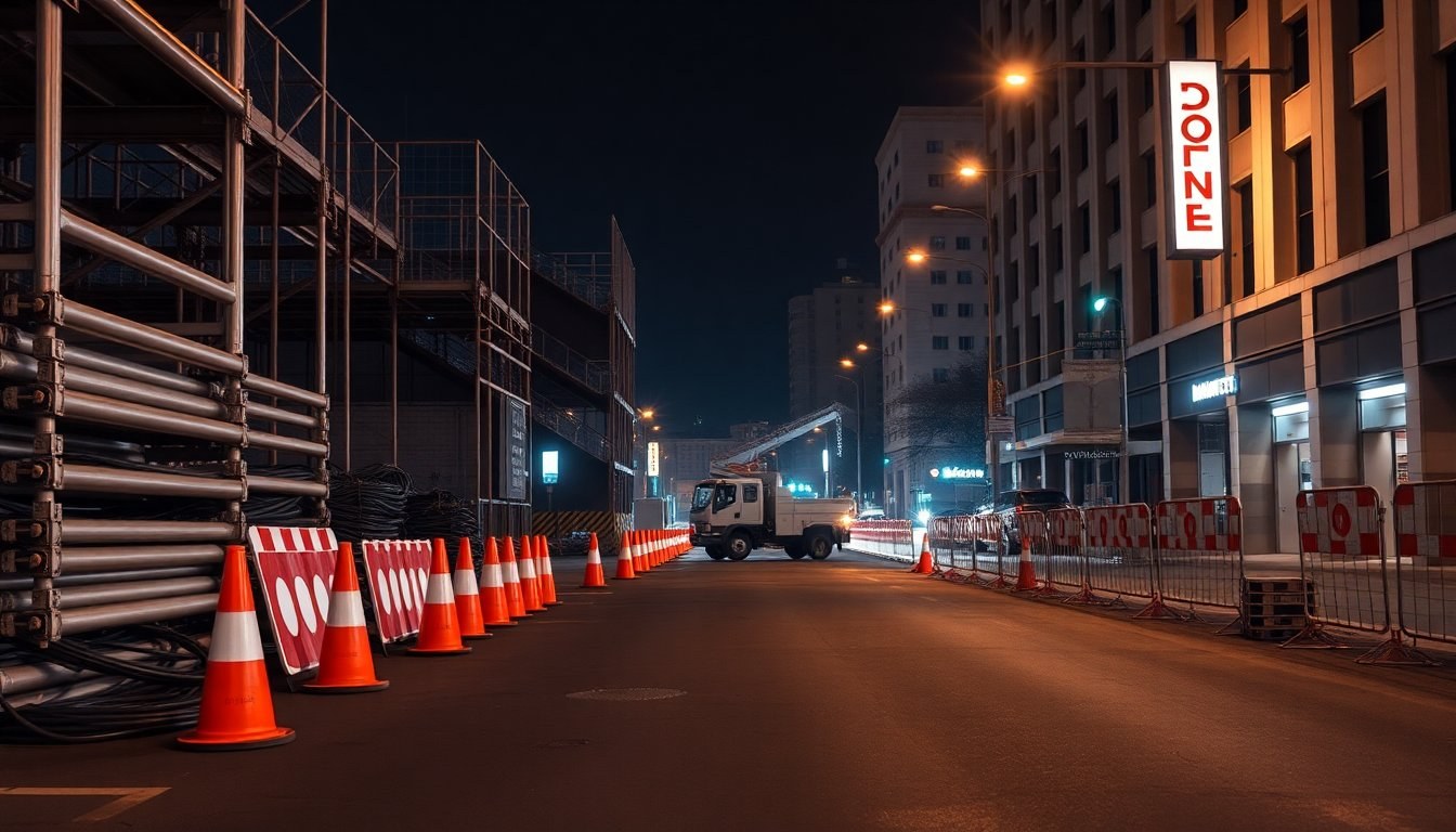 Cierres viales en Hermosillo por montaje del escenario de las Fiestas del Pitic 2026