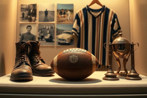 Exposición sobre fútbol: objetos que narran identidad y memoria