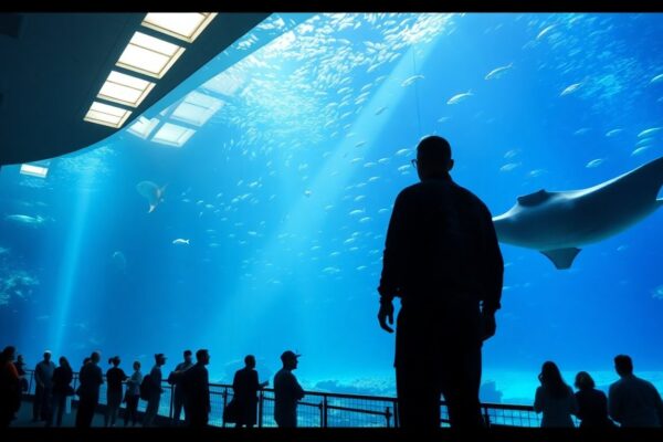 Inmersiones terapéuticas en el Acuario de Georgia ayudan a veteranos