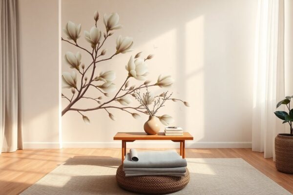 Murales y papel pintado: cómo aprovechar motivos botánicos en casa