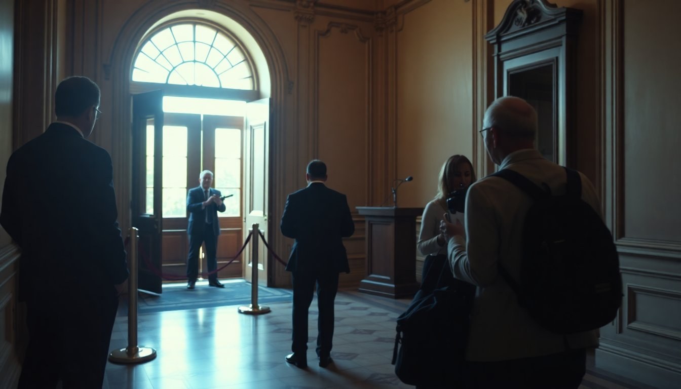 Reapertura parcial de la sala de prensa de Casa Rosada tras el cierre por presunto espionaje
