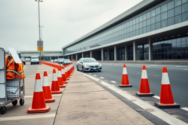 Rechazo al plan de paraderos para Uber y Didi en el AICM