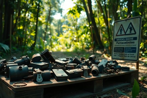 Autoridades venezolanas destruyen 101 artefactos explosivos en Amazonas