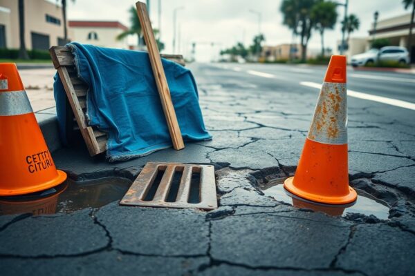 Urgencia por reparar la Avenida del Agua en Playas de Tijuana tras años de abandono