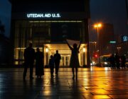 Vigilia de familiares de presos políticos frente a la Embajada de EEUU en Venezuela