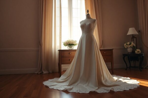 Detalles exclusivos del vestido de novia de Taylor Swift en su boda con Travis Kelce