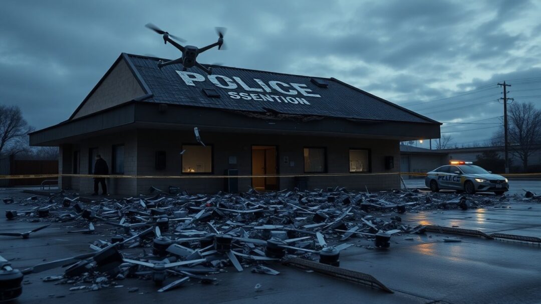 ELN ataca estación de Policía en Tadó con drones cargados de explosivos
