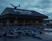 ELN ataca estación de Policía en Tadó con drones cargados de explosivos
