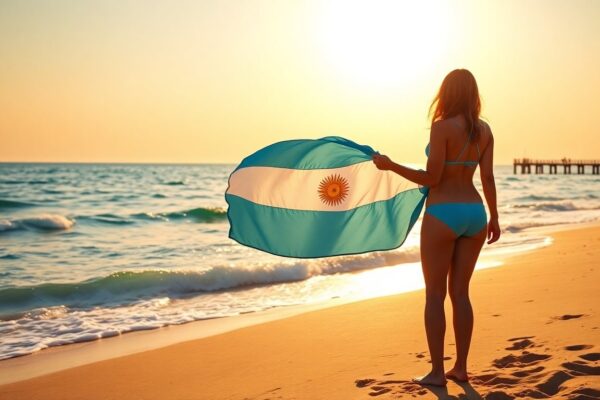 Evangelina Anderson apoya a la selección argentina en el Mundial 2026