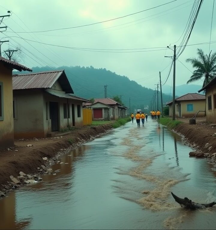 Intensas lluvias y vientos devastan más de 10 poblaciones en Sucre