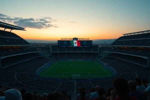 Jalisco destaca como la sede más exitosa del Mundial 2026