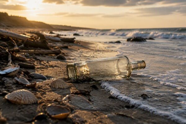Descubren el mensaje más antiguo en una botella en Australia