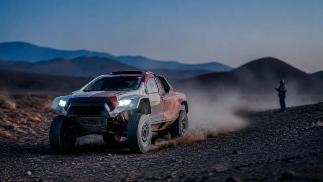 Rally de Marruecos: Esteve busca ritmo con Toyota DKR GR Hilux