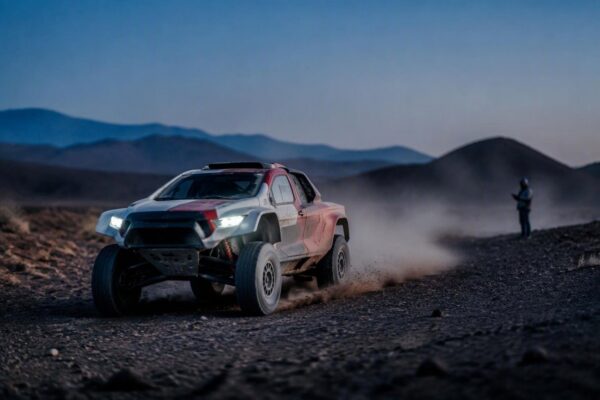 Rally de Marruecos: Esteve busca ritmo con Toyota DKR GR Hilux