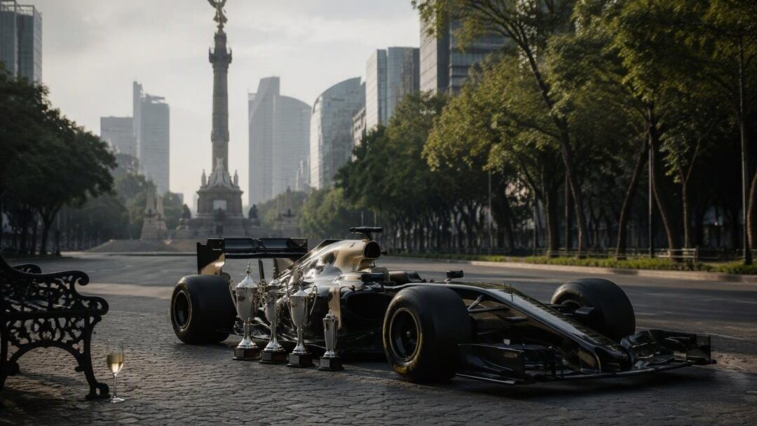 Show Run de Checo Pérez en la Reforma: 300 carreras en la F1