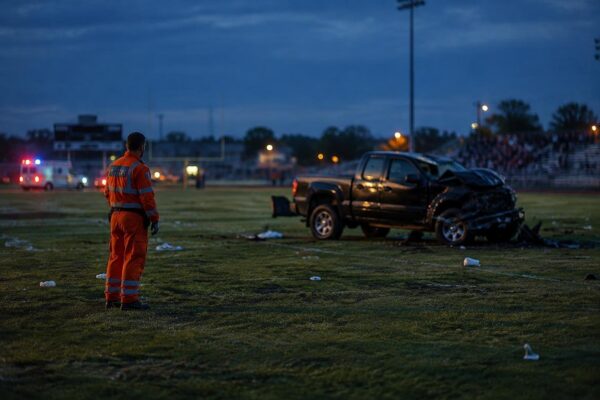 Accidente de camión en Stryker Sports Complex causa tragedia