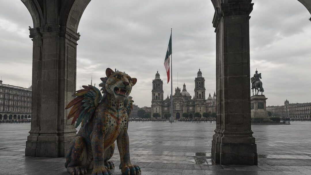Alebrijes gigantes invaden el Zócalo y Paseo de la Reforma este 17 de octubre