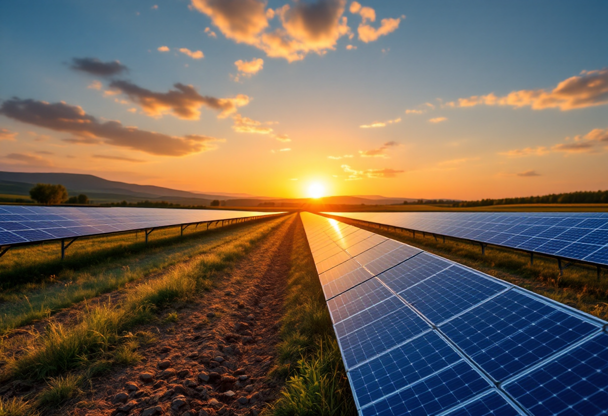 Immagine che rappresenta la transizione energetica in Italia