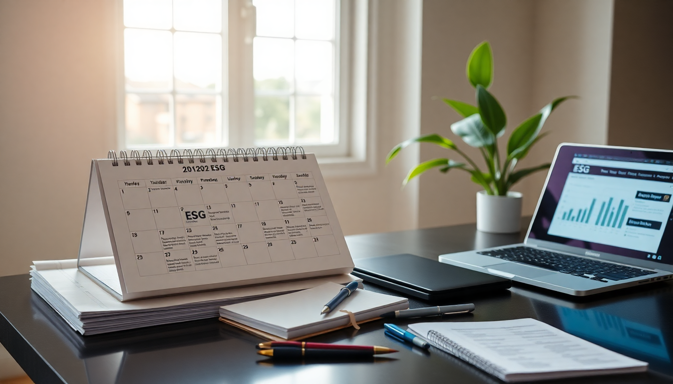 Aggiornamenti sul calendario delle diffusioni ed eventi ESG