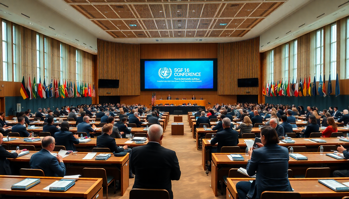 Conferenza SDG 16: Verso una Giustizia Sostenibile