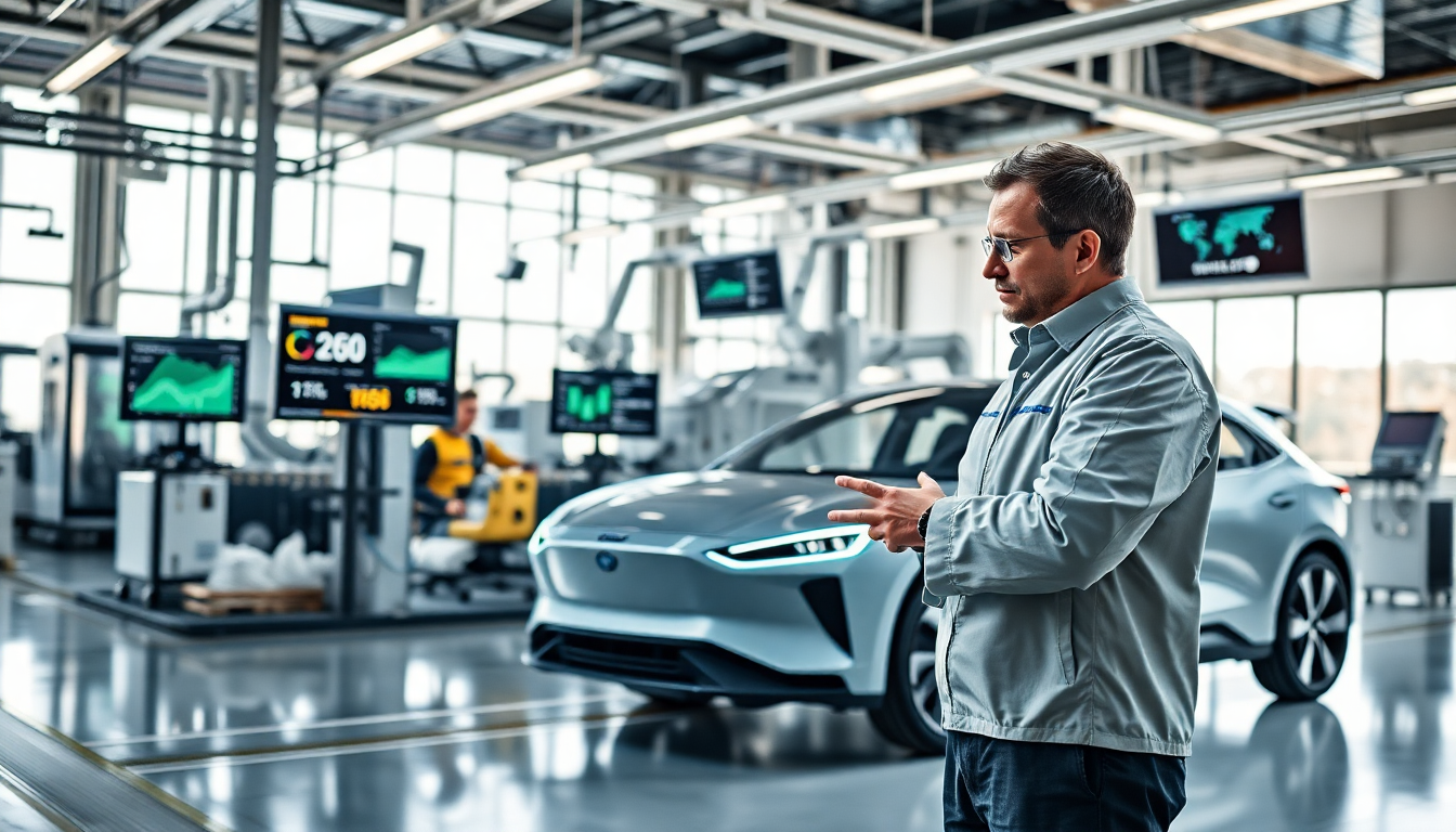 Aggiornamenti sulla produzione automobilistica globale: un futuro sostenibile