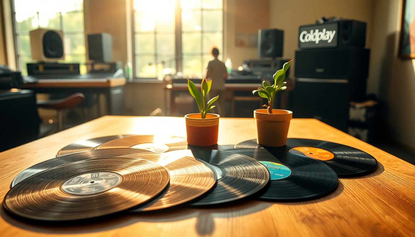 Coldplay rivoluziona il vinile con EcoRecords: scopri come