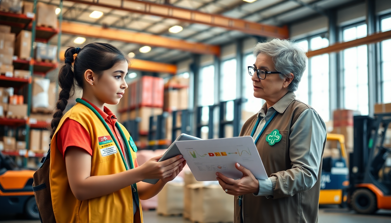 DHL e Girl Scouts: un passo verso il futuro della logistica