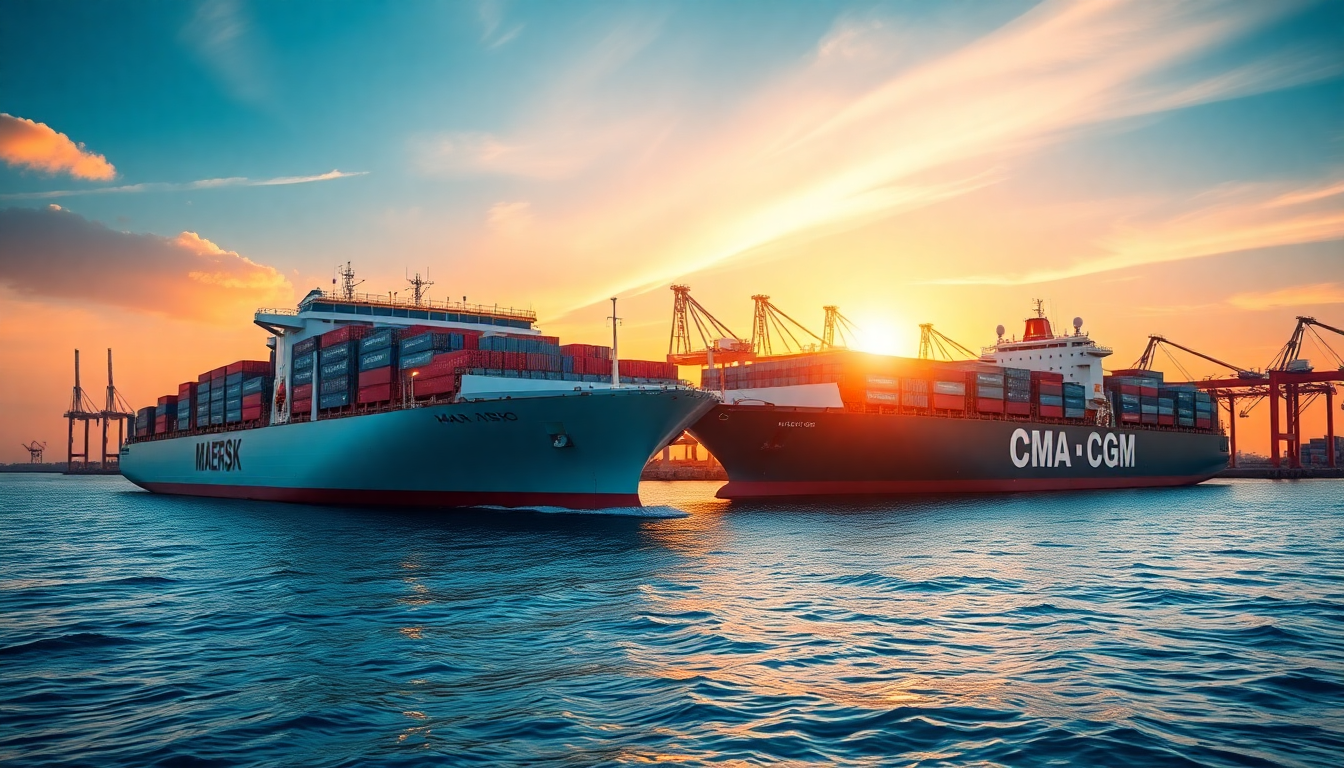 L’alleanza tra Maersk e CMA CGM per la decarbonizzazione del trasporto marittimo