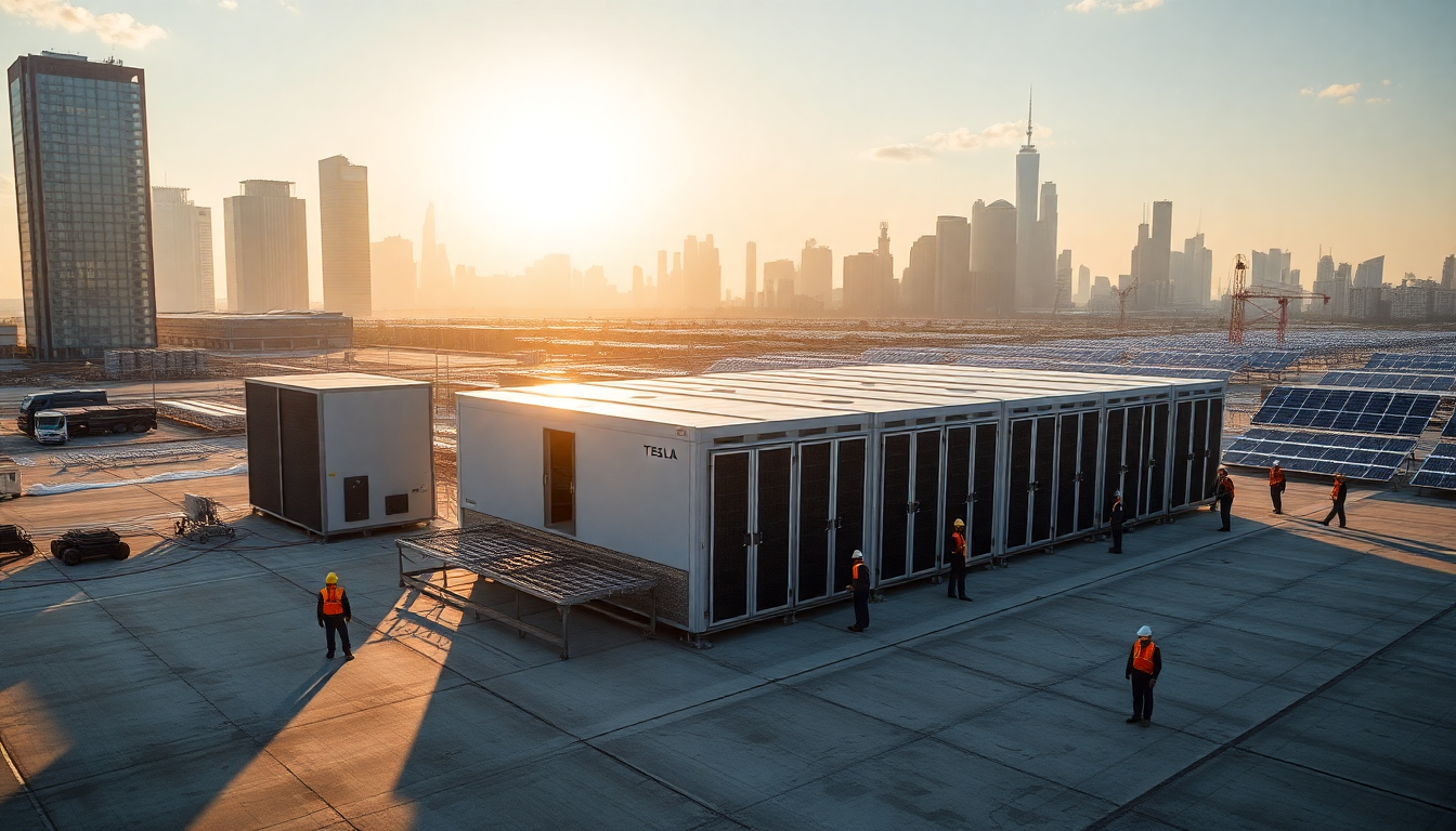 Tesla investe 557 milioni nello stoccaggio energetico in Cina