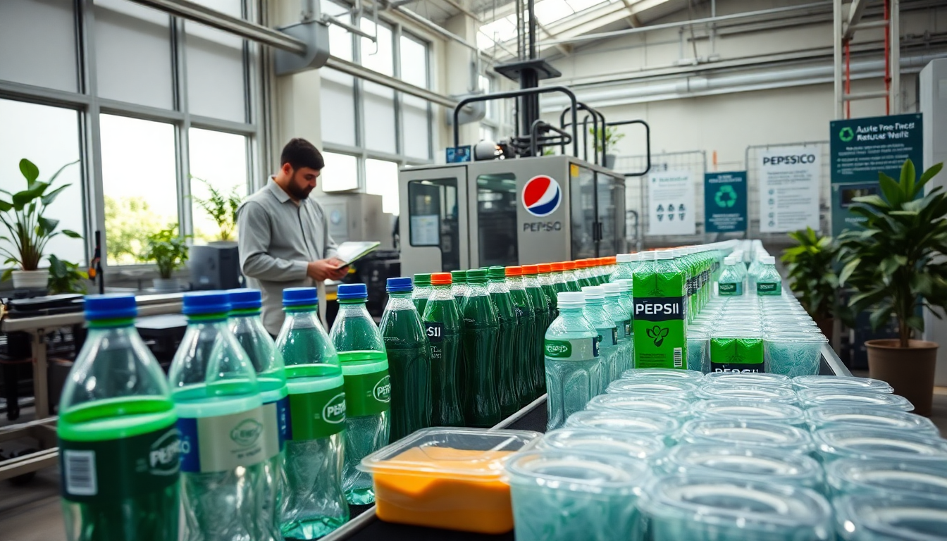 PepsiCo e il packaging sostenibile: 5 strategie per un futuro senza rifiuti