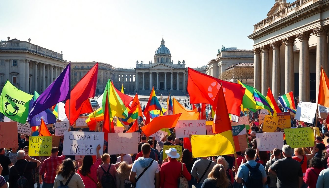 Mobilitazione Nazionale a Roma: Unisciti per la Giustizia Climatica e Sociale!