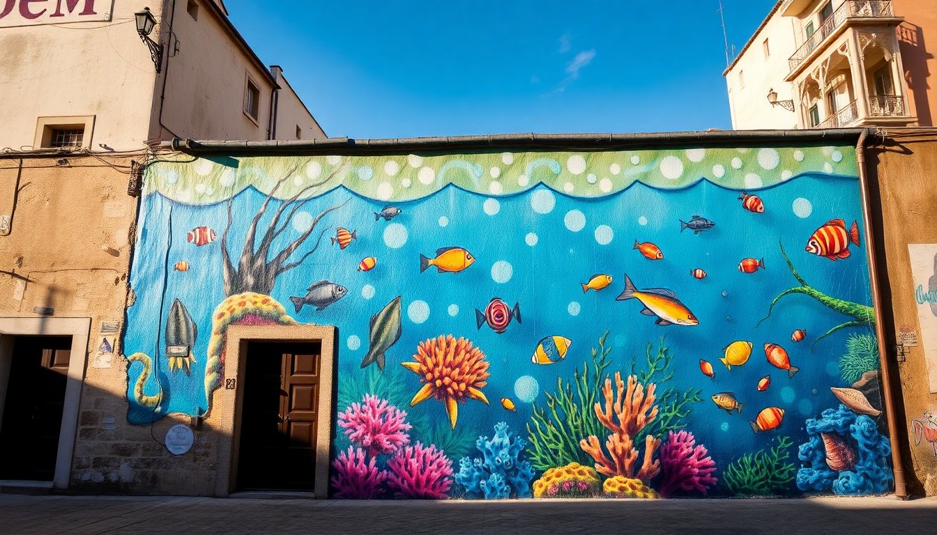 Murales di Ostia: La Street Art al Servizio della Sostenibilità Ambientale