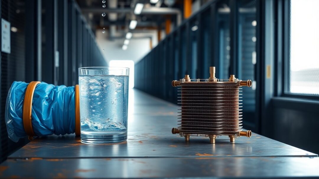 Data center sostenibili: tecniche idriche per ridurre l’impronta