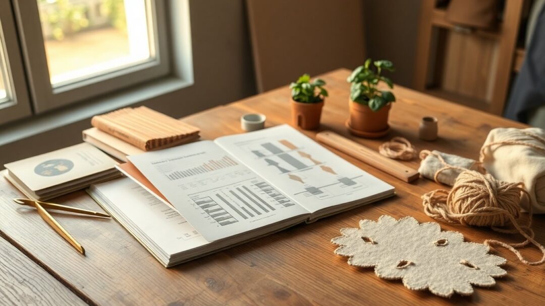 Eco-design operativo per creativi: materiali, metriche e upcycling