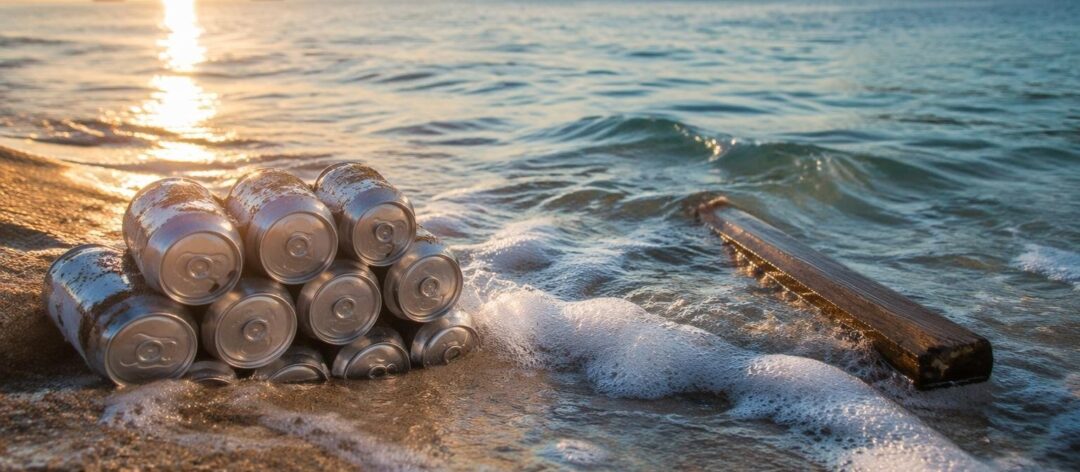 Ogni Lattina Vale: il riciclo delle lattine in alluminio arriva sulle spiagge di Salerno e Calabria