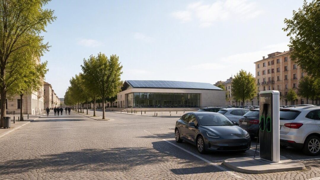 Transizione ecologica di Poste Italiane: impianti fotovoltaici, colonnine elettriche e smart building