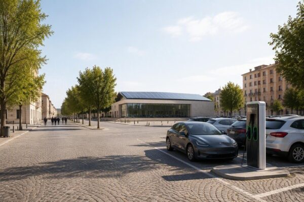 Transizione ecologica di Poste Italiane: impianti fotovoltaici, colonnine elettriche e smart building