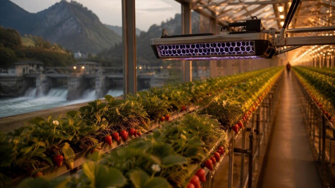 Trentino e la transizione verde: ESG, idroelettrico e innovazione per le fragole