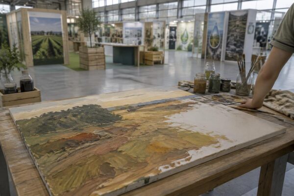 Laboratori di pittura con olio esausto: una sfida per il Goal 14