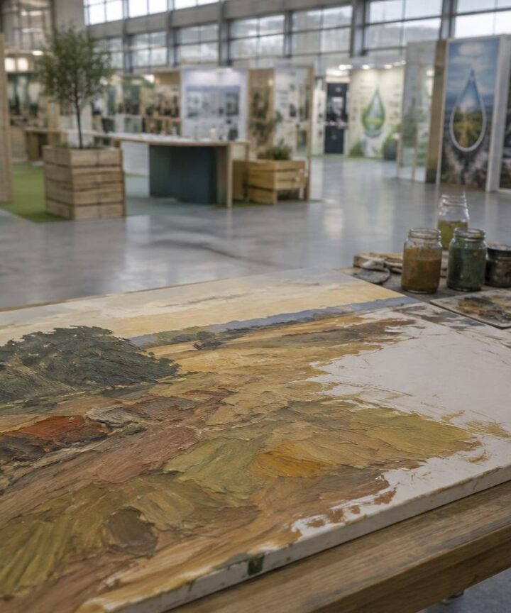 Laboratori di pittura con olio esausto: una sfida per il Goal 14