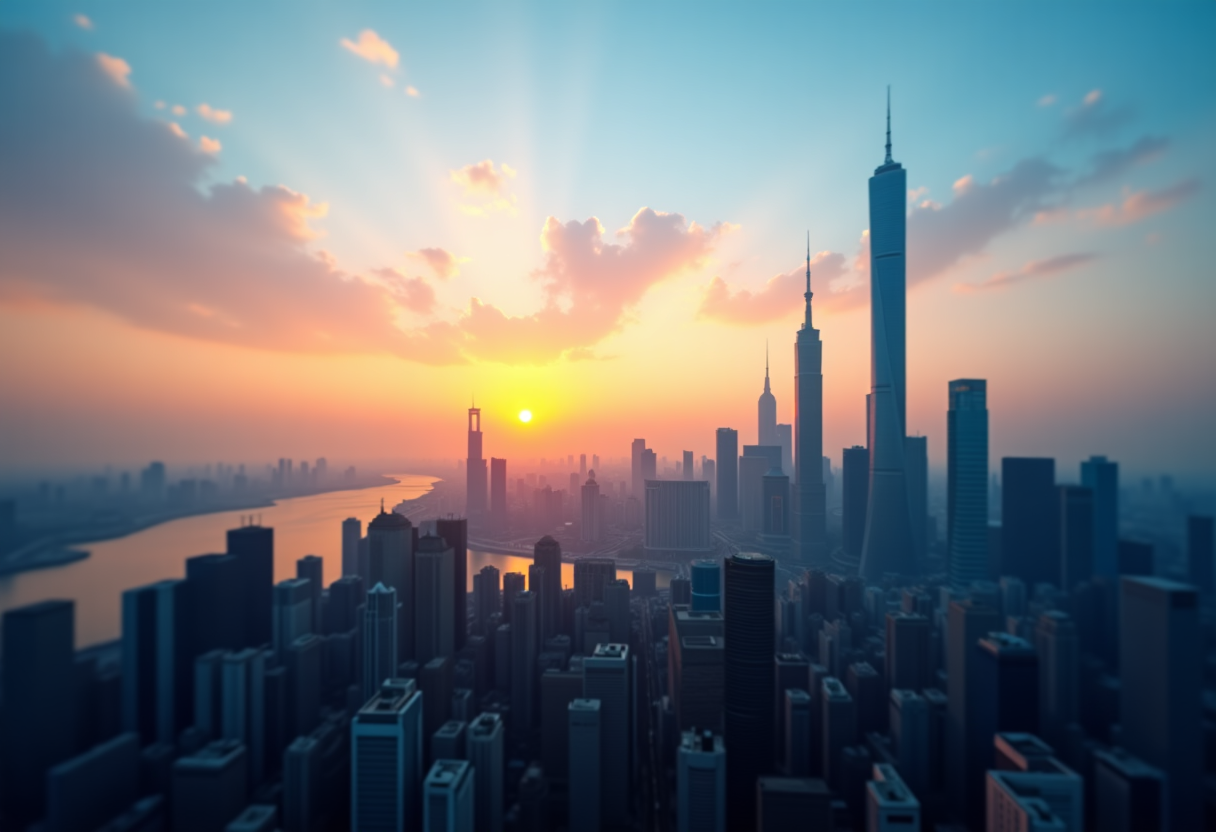 Las bolsas de valores chinas cierran a la baja en medio de tensiones geopolíticas e incertidumbres económicas