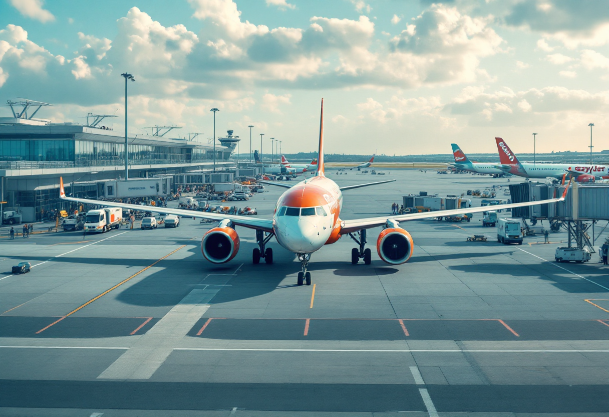 easyJet amplía su oferta en Italia para el verano de 2025
