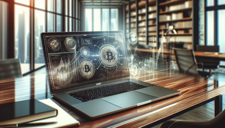 Imagen sobre finanzas y criptomonedas para jóvenes