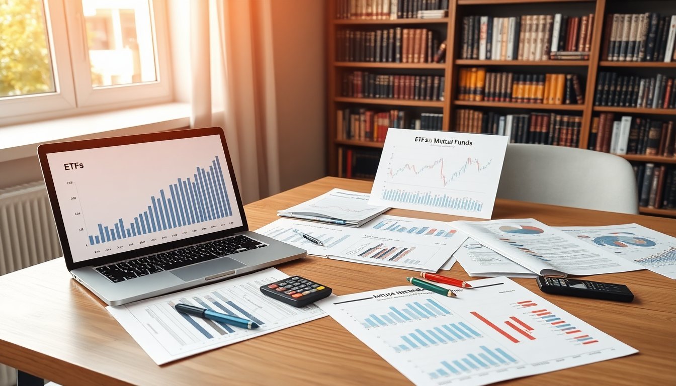 Comparativa Definitiva: ETF vs Fondos Mutuos para Maximizar tus Inversiones