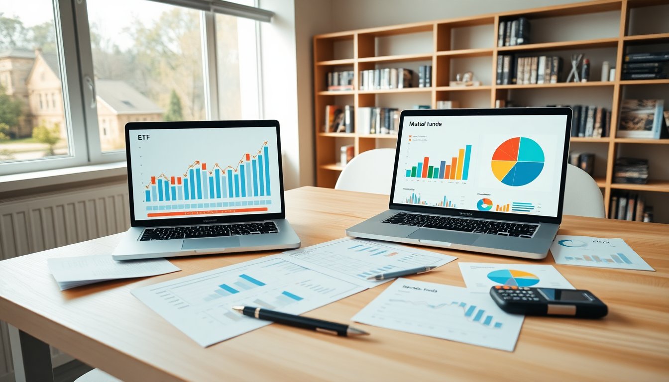 Comparativa Definitiva: ETF vs Fondos Mutuos para Optimizar tus Inversiones