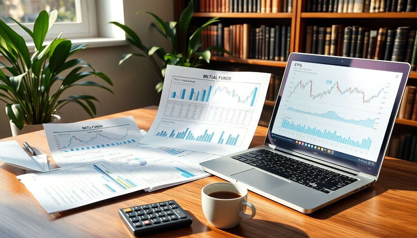 Diferencias clave entre ETF y fondos mutuos para tu inversión