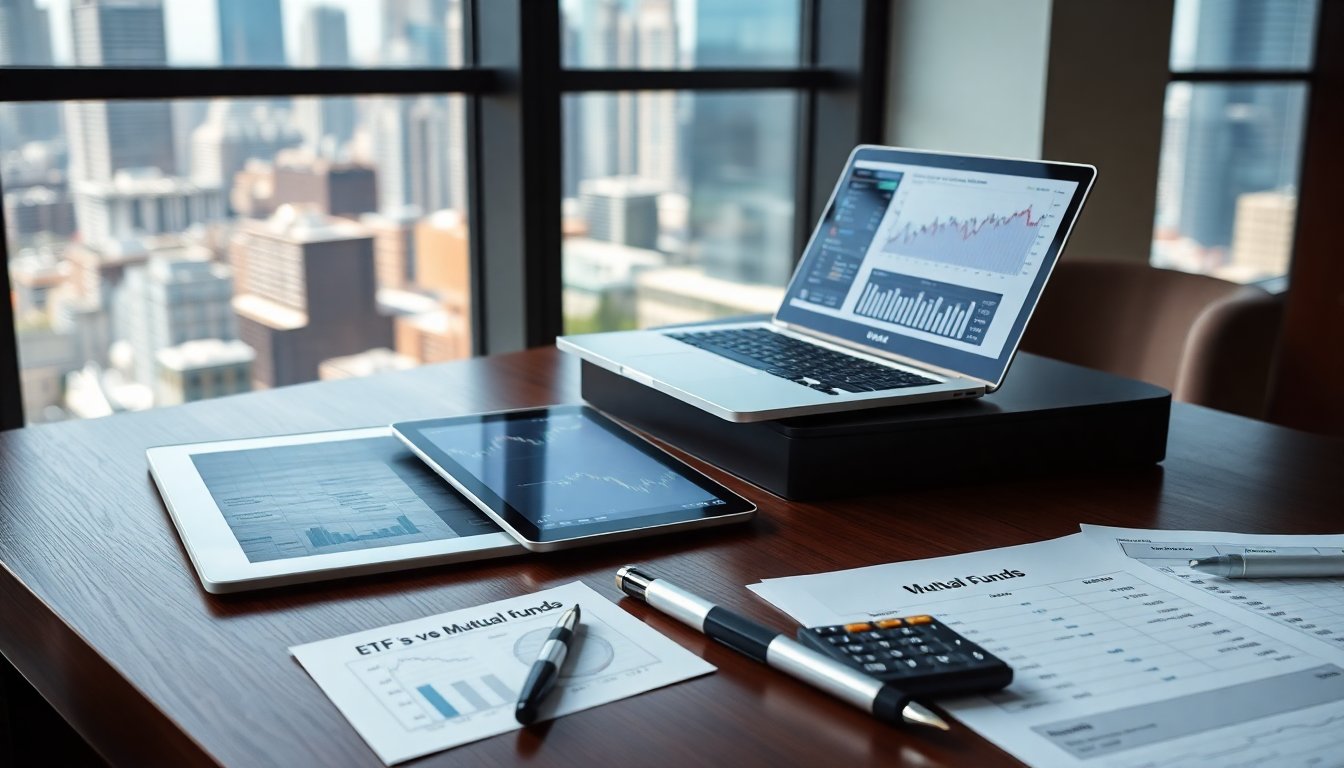 Diferencias entre ETF y fondos mutuos: ¿cuál elegir?