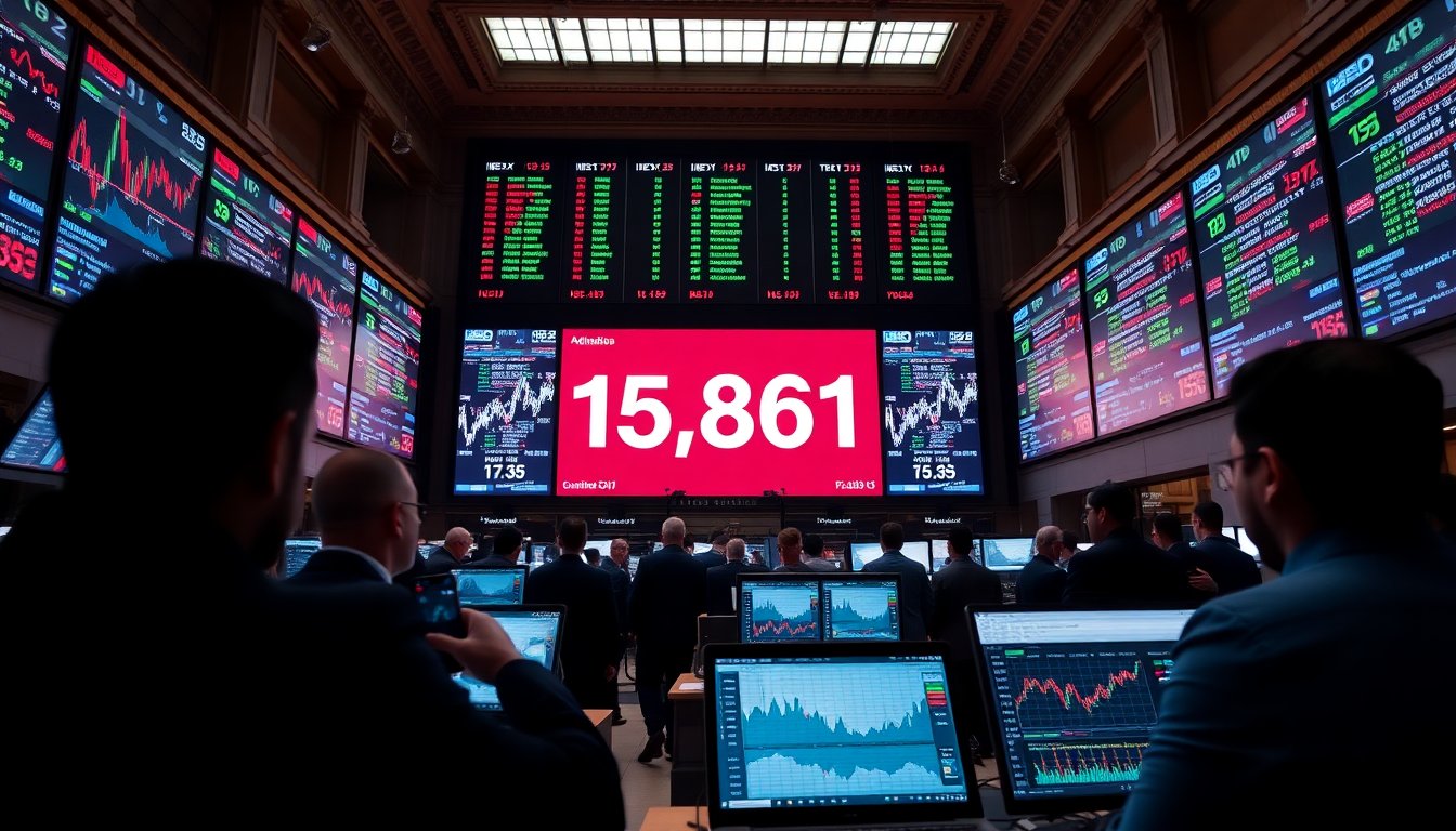El IBEX 35 alcanza los 15.861 puntos tras la sorpresiva inflación en EE.UU.